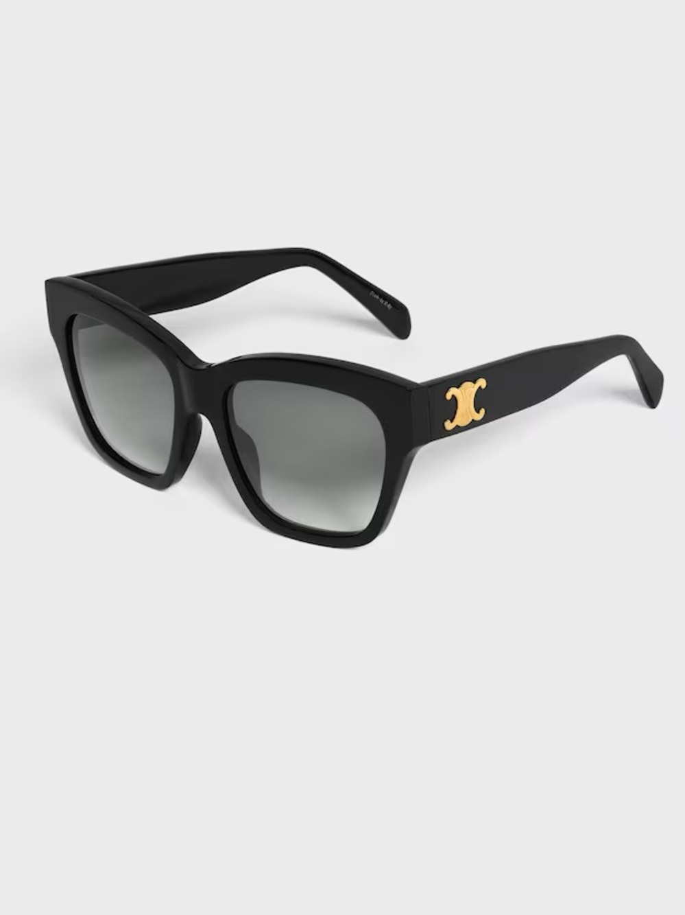CELINE TRIOMPHE 09 SUNGLASSES IN TORTOISE SHELL  *NEW IN BOX - NEVER WORN*